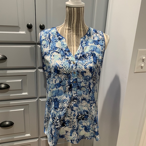 Hanna & Gracie Tops - Hanna & Gracie Sleeveless Top, Size M